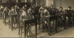 Children at Desks